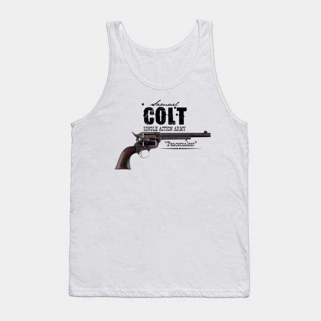 Samuel Colt's Peacemaker Tank Top by hauntedjack